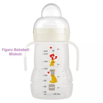   MAM Trainer+ 220ml - Cumisüveg és ivópohár "bézs koala"