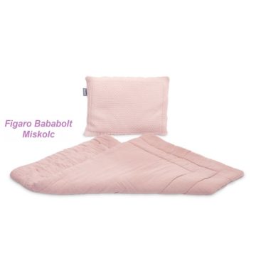 Sensillo kötött muszlin ágynemű szett "pink"
