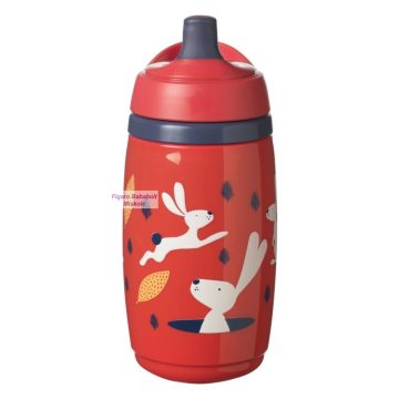   Tommee Tippee Superstar hőtartó itatópohár 266 ml "piros"