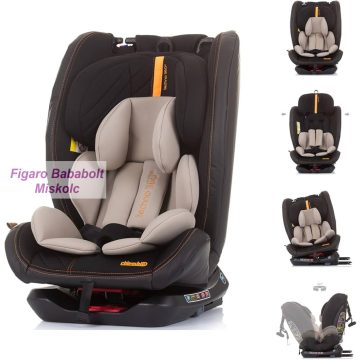 Chipolino Techno 360° isofix autósülés 0-36kg - beige