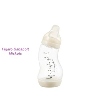 Difrax ant-colic S-cumisüveg "tört fehér" 170ml