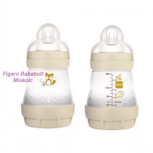 MAM Anti Colic Matt Forest Cumisüveg 160ml "bézs"