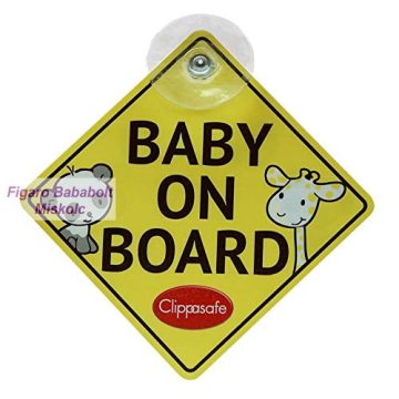 Clippasafe Baby and Child On Board tábla