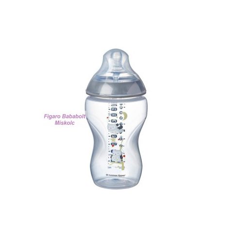 Tommee Tippee Closer to Nature Cumisüveg 340ml  "Ollie bagoly"