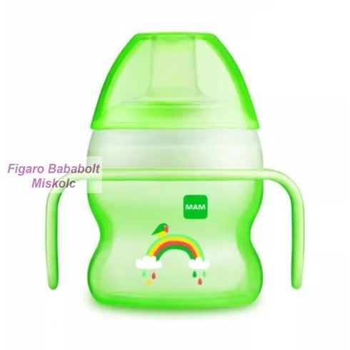 MAM Starter cup - ivópohár 150 ml " zöld szivárvány"