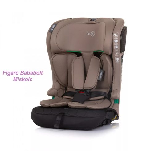 Chipolino Lux i-Size isofix 76-150 cm "macademia"