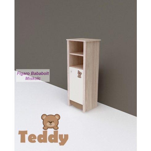 Todi TEDDY keskeny 1 ajtós szekrény