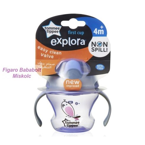 Tommee Tippee Explora First Cup itatópohár 150ml 4+ (lila)